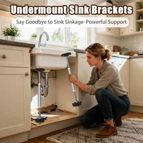 Undermount Sink Brackets, Undermount Sink Support - Image 2