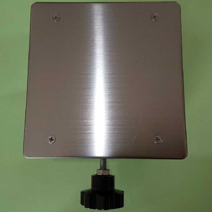 LabZhang 8" x8" Stainless Steel Lab Jack Scissor Stand Platform | Lab Lift - Image 5