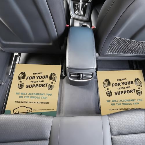 50Pcs Car Paper Floor Mats Khaki Vehicles Disposable Floor Pads - Image 6