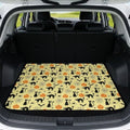 Beige Cat Pumpkin Trunk Mat 29"x39" by Unknown