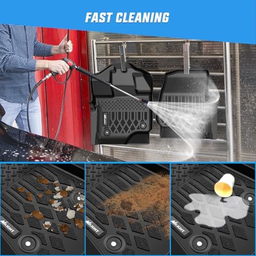 Nilight TPE Floor Mats for Ford F150 SuperCab Extended Cab 2015-2026 - Image 6