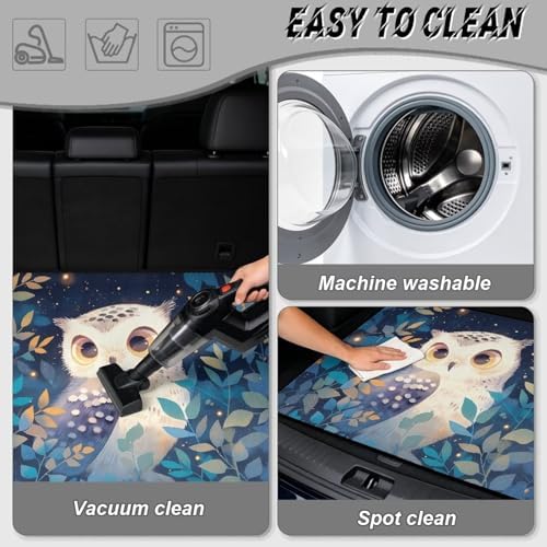 Owl Night Beach Gear Trunk Mat 29"x39" - Image 5