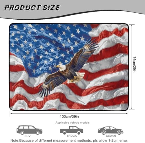 American Eagle Cargo Liner for SUV Sedan 29"x39" - Image 7