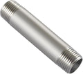 Beduan Stainless 3/8 NPT Male Threaded 7" Length Nipple Pipe Fitting | MPT by Beduan