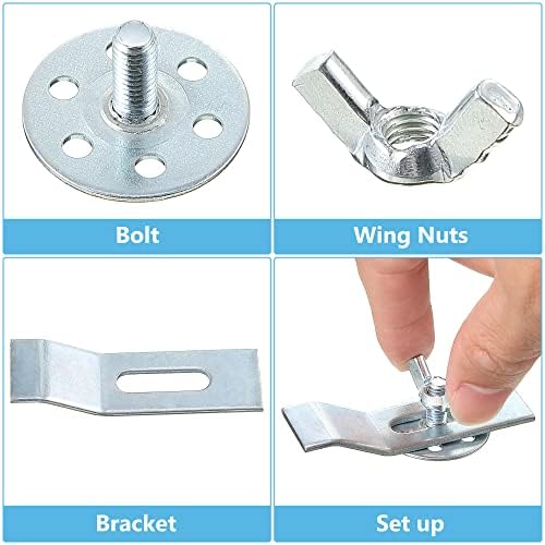 Enhon Sink Clips Kit 12 Pack, Undermount Sink Clips, Sink Mounting Kit Bracket - Image 2