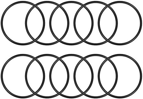 uxcell Nitrile Rubber O-Rings 38mm OD 34mm ID 2mm Width, Metric Sealing Gasket by uxcell