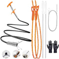 61 Inch Drain Snake Hair Drain Clog Remover Tool, Flexible Sink Snake Drain by Unknown