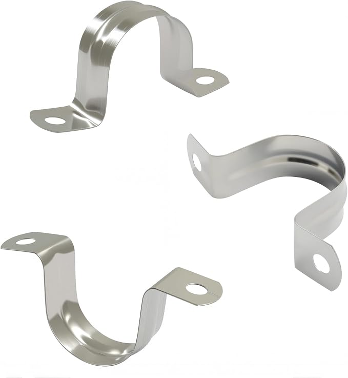 BokWin 32 Pcs M32 U Shaped Bracket Clamps, 1-1/4 Inch | 304 Stainless Steel - Image 4
