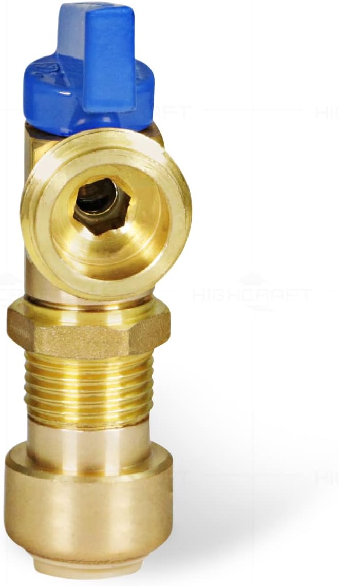 Highcraft 541V Washing Machine Replacement Valve 1/2’’ Push-Fit Inlet x 3/4’’ - Image 3