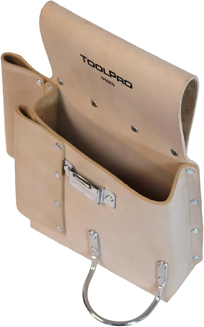 ToolPro Nail Pouch for Drywall Equipment, Pliers – for Construction, and DIY - Image 4