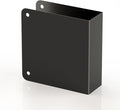 Door Knob Reinforcement Plate, Matte Black, Fits 1-3/4" Doors, Door Lock and by NAUBEA
