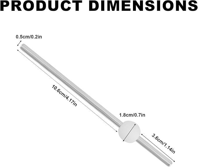 2pcs Lavatory Pop-Up Drain Center Piece Assembly - Image 2