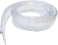 Angled Slide-in Clear Vinyl Framed Shower Door Drip Sweep by Unknown