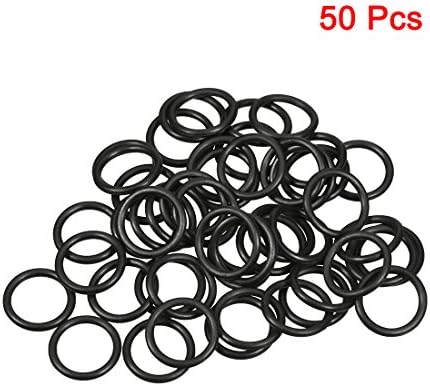 uxcell 50pcs 19x15x2mm Nitrile Rubber O-Rings Metric Sealing Gasket - Image 2