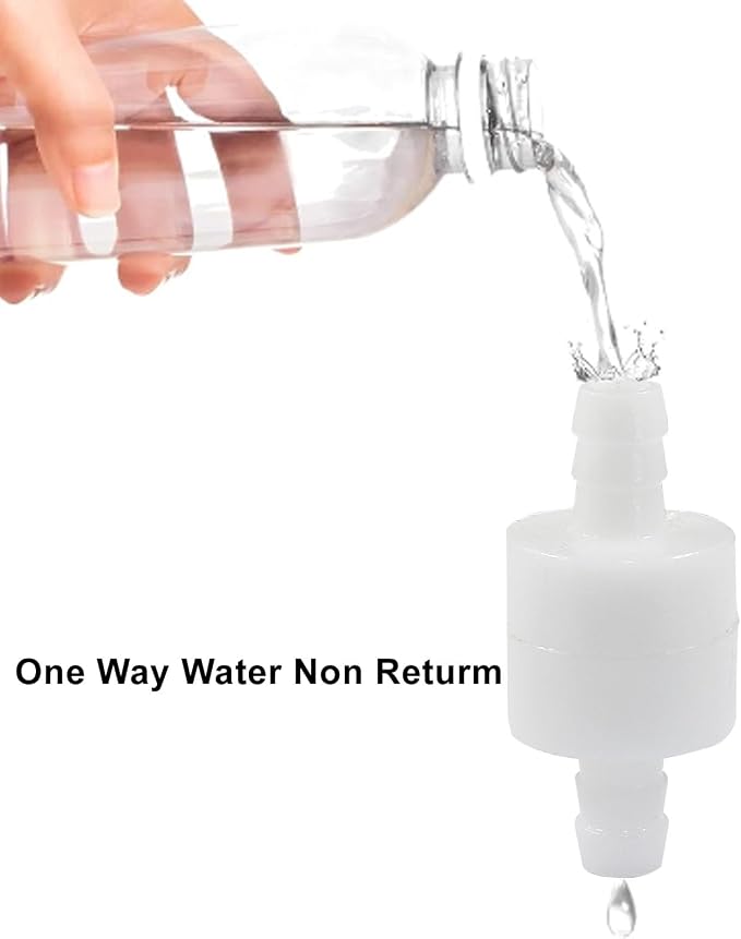 Litoexpe 2 Pcs 5/16" One Way Inline Check Valve | Ozone Resistant, Non-Return - Image 3