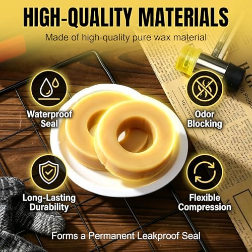 2 Inch Urinal Wax Ring Replacements - Image 4