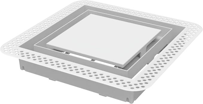 Fittes Flush Wall Vent, Minimalist ABS Plastic HVAC Air Return Register Cover by Fittes