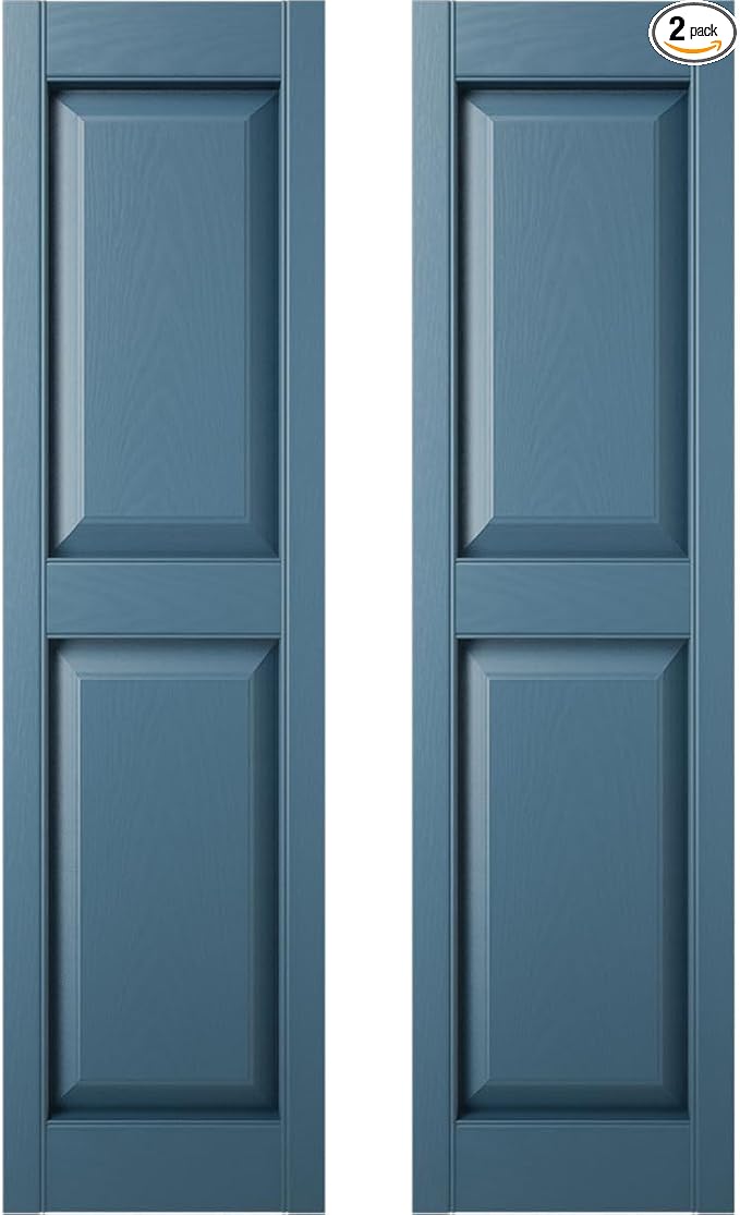 Builders Edge 14.75 in. W x 71 in. H Builders Edge, Standard Two Equal Panels by Builders+Edge