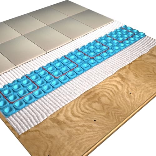 MAPEI Mapeheat Membrane Lightweight, Radiant Floor Heating, Uncoupling & Crack - Image 5