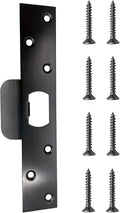 7-Inch Extended Door Strike Plate, Heavy Duty Stainless Steel, by Dewuyanse
