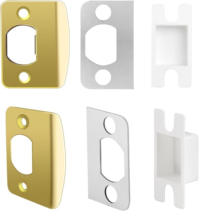 Door Latch Restorer Strike Plates, Standard Striker Plates by MOSECYOU
