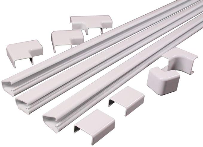 C2G/Cables to Go 16318 Wiremold CordMate II Kit | Cord Hider, On Wall, Self by Legrand-Wiremold