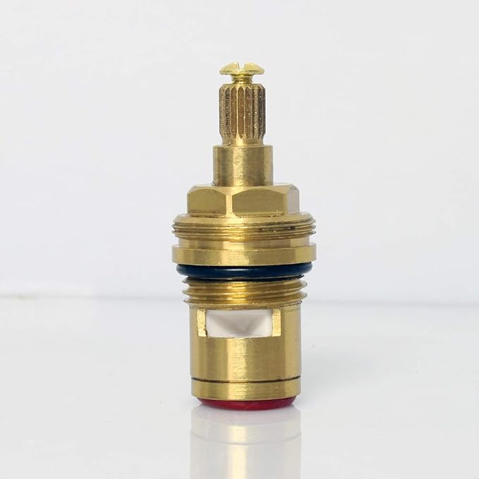 Brass Ceramic Disc Cartridge, Quarter Turn, 20 Teeth, Mixer Faucet Valve - Image 4