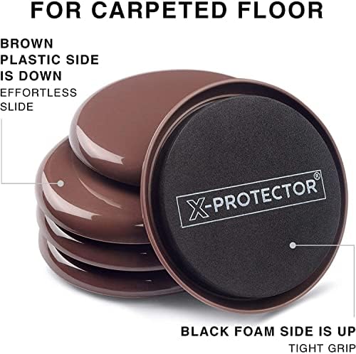 Furniture Sliders for Carpet X-PROTECTOR - Image 4