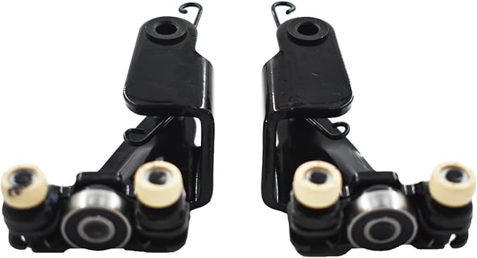 1 Pair Sliding Door Rollers Hinge Assembly Set Left Right Side Replacement - Image 4