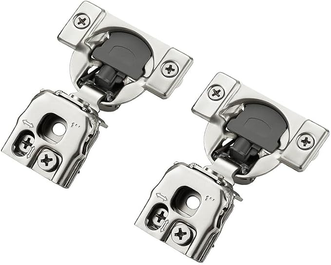 Soft Close Hinges for Kitchen Cabinet Hinges, 1 Inch Overlay, 20 Pack | 10 Pairs - Image 9