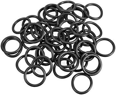 uxcell Nitrile Rubber O-Rings 12mm OD 9mm ID 1.5mm Width, Metric Sealing Gasket by uxcell