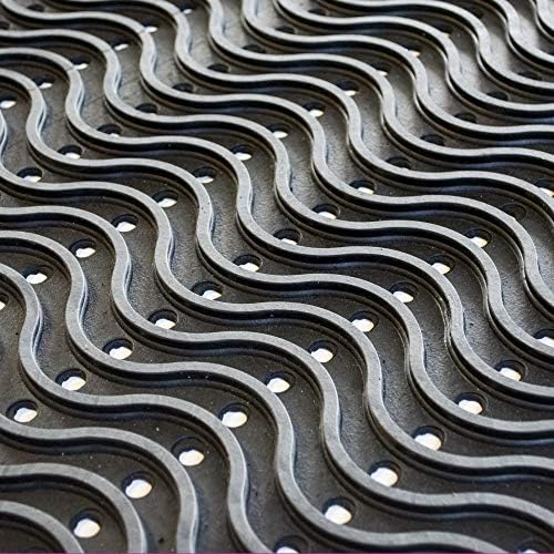 Buffalo Tools SWM35 3Ftx5Ft Rubber Scrap Wave Mat - Image 5