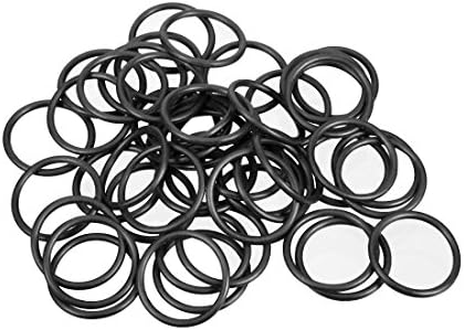 uxcell 50pcs 18x15x1.5mm Nitrile Rubber O-Rings Metric Sealing Gasket by uxcell