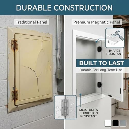 Access Panel with Door for Drywall, Flush Mount Drywall Access Panel, 8x8 and - Image 7