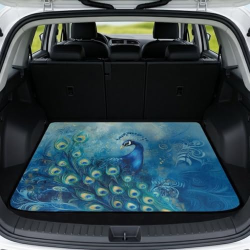 ELEQIN Car Trunk Cargo Liner, Washable Auto Trunk Protective Mat, Cargo Liner by ELEQIN