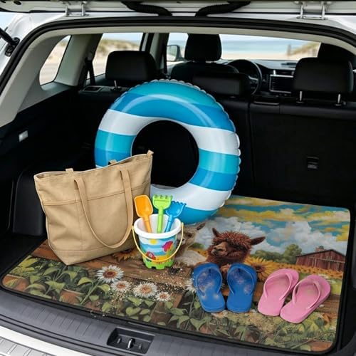 Alpaca Sunflower Trunk Mat 29"x39" - Image 2