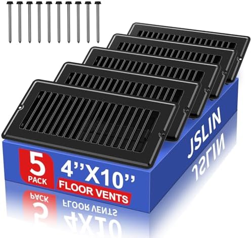 4x10 Floor Register Vent Covers by JSLIN