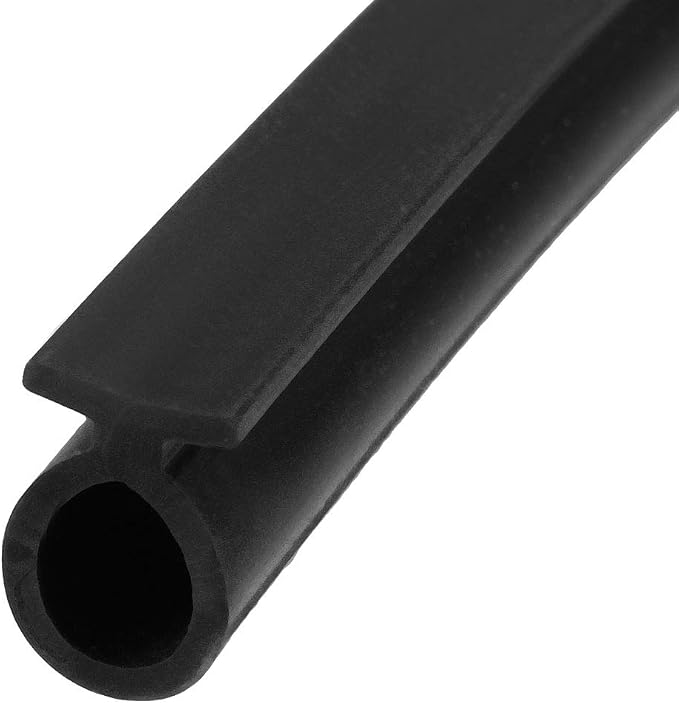 uxcell T-Slot Mount Window Weatherstrip Seal 7mm Bulb Bubble - Image 4