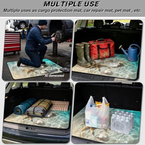 ELEQIN SUV Cargo Liner Trunk Mats - Image 3