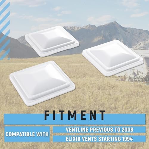 HECASA 14" 3pcs RV Roof Vent Cover Compatible - Image 6