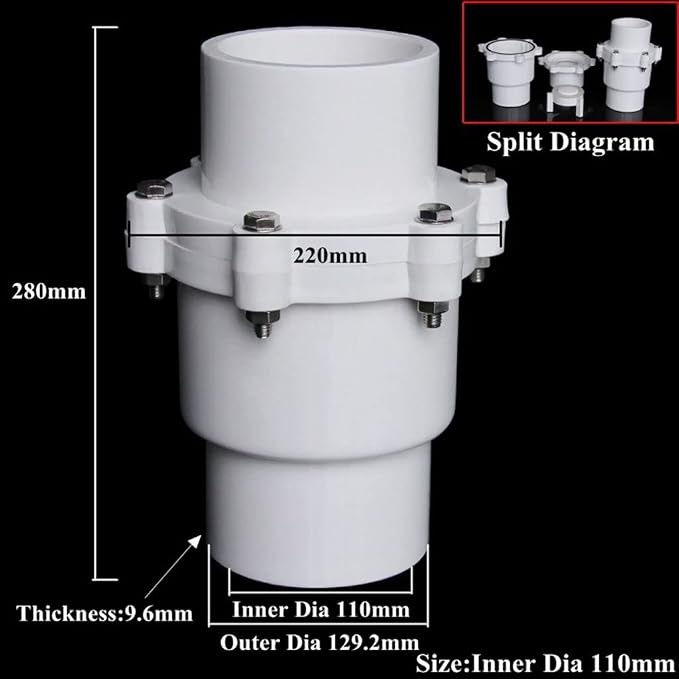 Ball Valve, Adapter Garden Watering Irrigation Water Supply Pipe Connector ID - Image 2