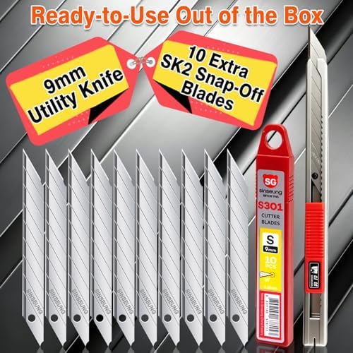9mm Auto Lock Utility Knife - Image 5