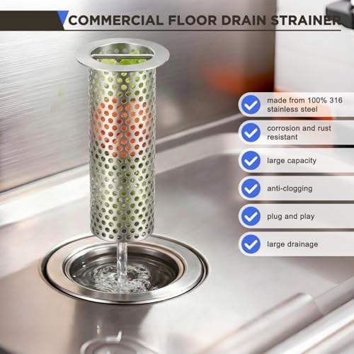 1 Pcs Commercial Floor Drain Strainer - Image 3