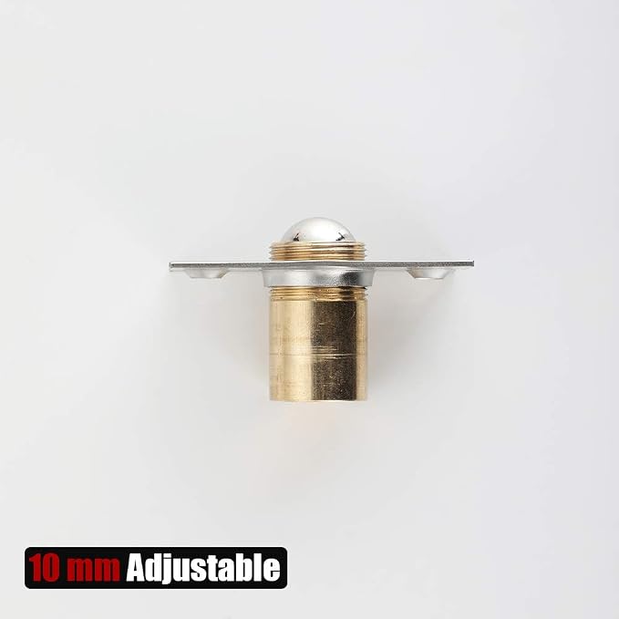 JQK Closet Ball Catch Door Hardware, Stainless Steel Catch Adjustable - Image 3