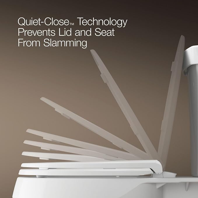 KOHLER 4639-RL-G9 Cachet ReadyLatch Round Toilet Seat Soft Close - Image 5