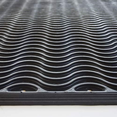 Buffalo Tools SWM35 3Ftx5Ft Rubber Scrap Wave Mat - Image 3