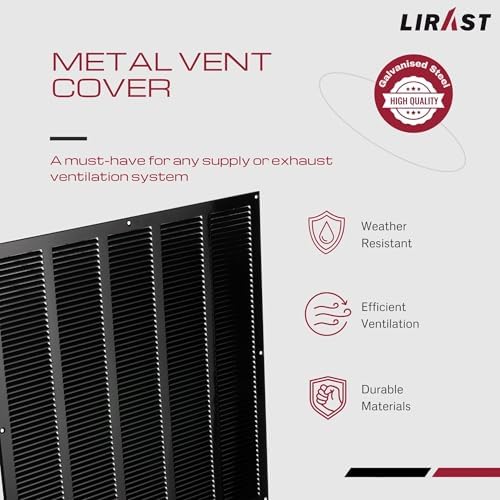 18x18 Vent Cover with Built-in Screen - Image 2