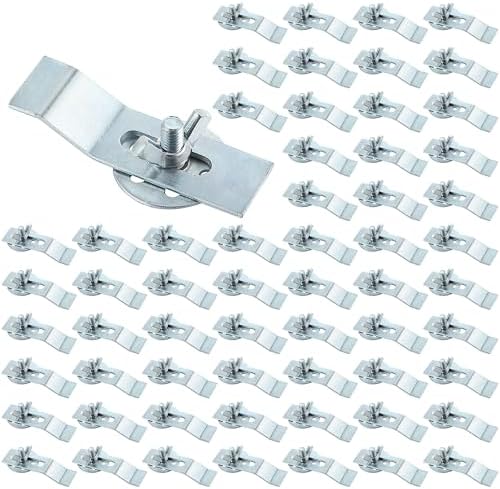 Enhon Undermount Sink Clips Kit 60 Pack, Sink Mounting Brackets, Heavy Duty by Clickhere