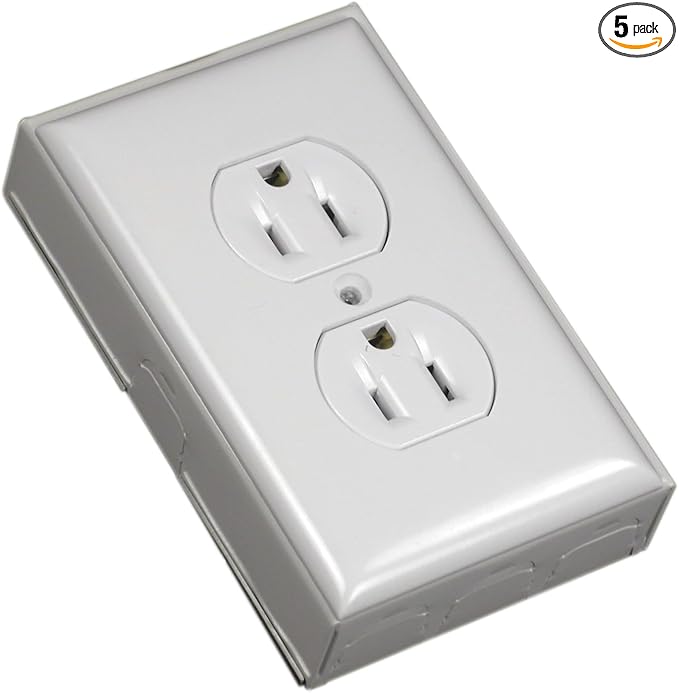 Wiremold Metal Raceway, Extending Power, Outlet + Box by Legrand-Wiremold