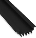 CBW KC Hardware U Shaped Rubber Door Bottom Sweep| Weather Stripping Door Seal by KCHardware